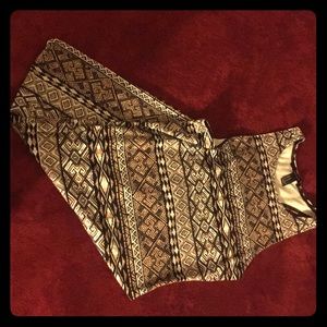 Tribal Pattern Body Fitting Dress